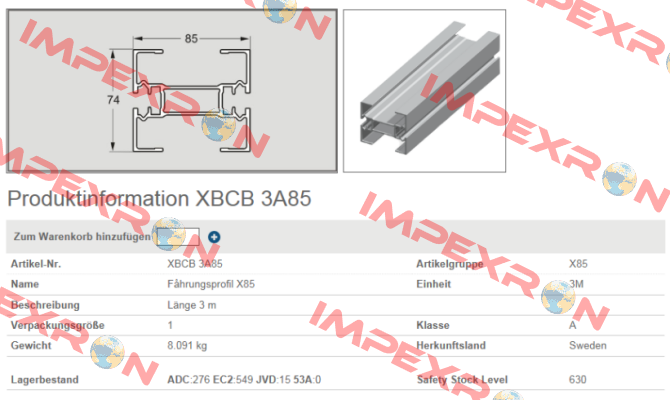 XBCB 3A85 FlexLink