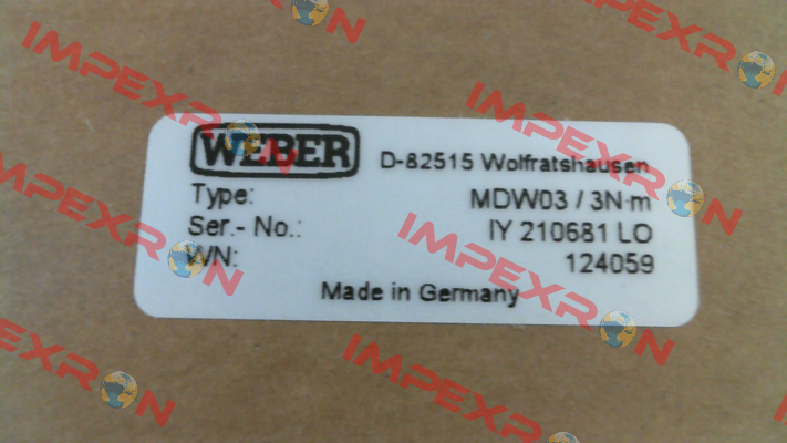 124059 Weber