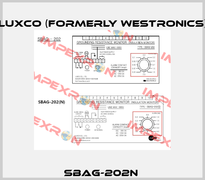 SBAG-202N  Luxco (formerly Westronics)