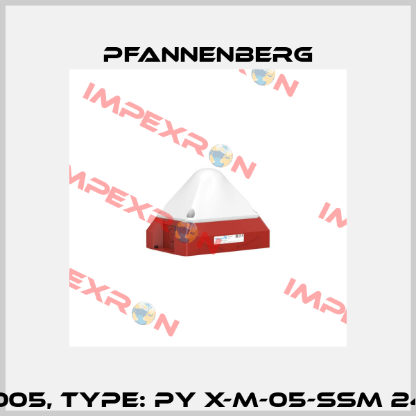 Art.No. 21550801005, Type: PY X-M-05-SSM 24VDC CL RAL3000 Pfannenberg