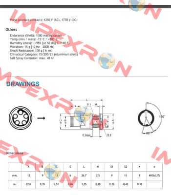 PEP.0F.305.XLM Lemo