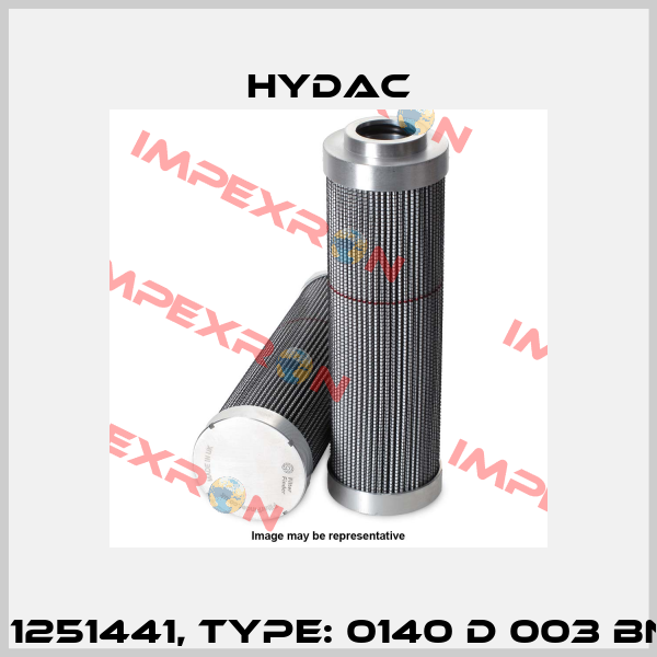 Mat No. 1251441, Type: 0140 D 003 BN4HC /-V Hydac