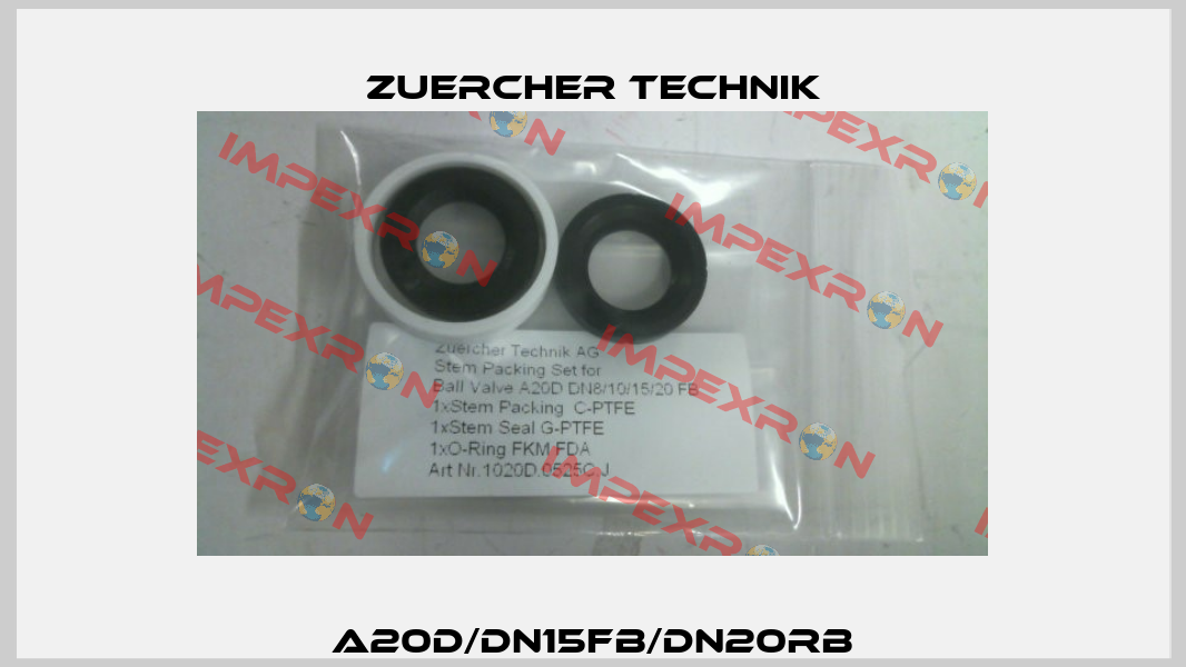 A20D/DN15FB/DN20RB Zuercher Technik